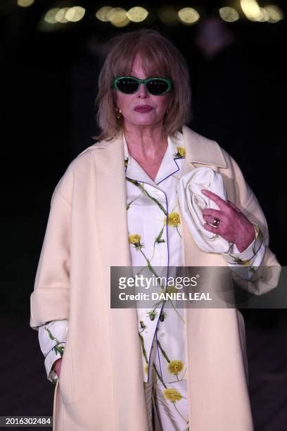 joanna lumley burberry|burberry show catwalk.